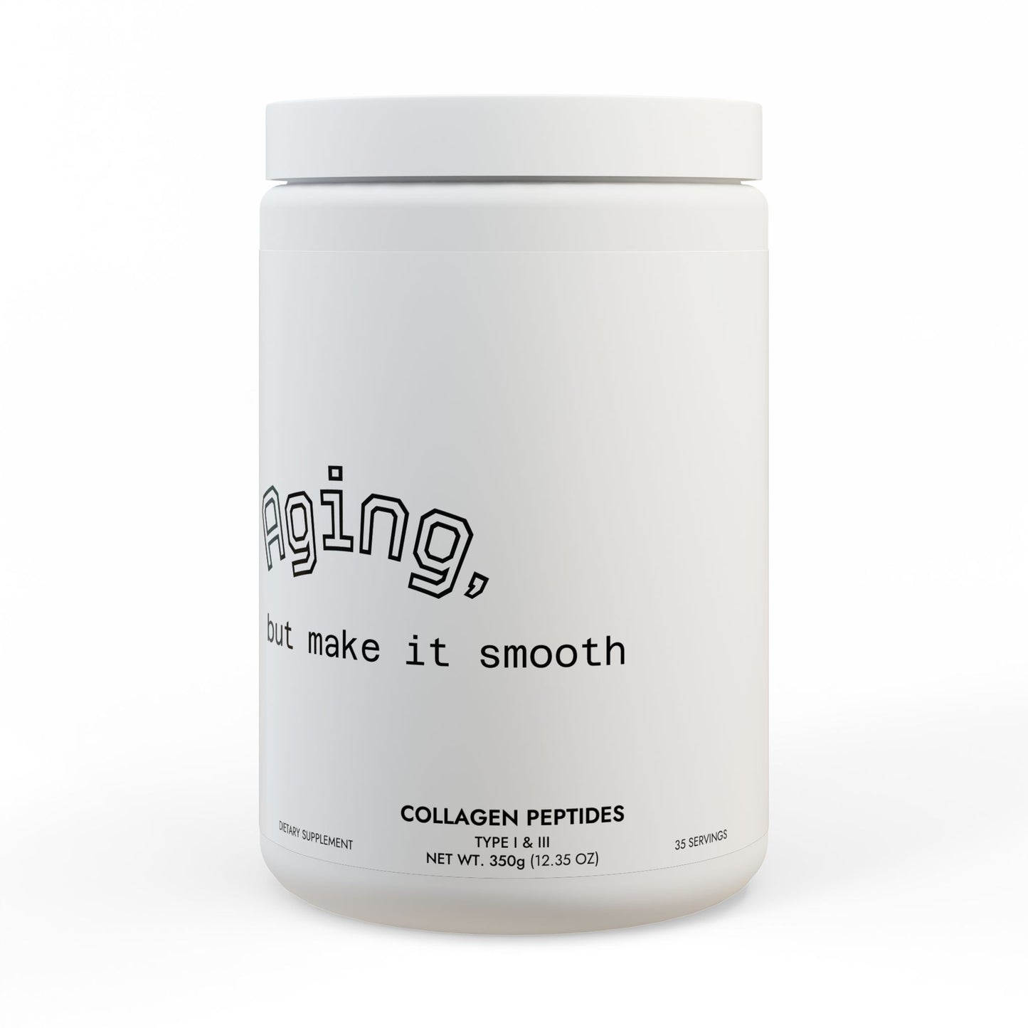 Collagen Peptides Type I & III Supplement (350g, 12.3oz)