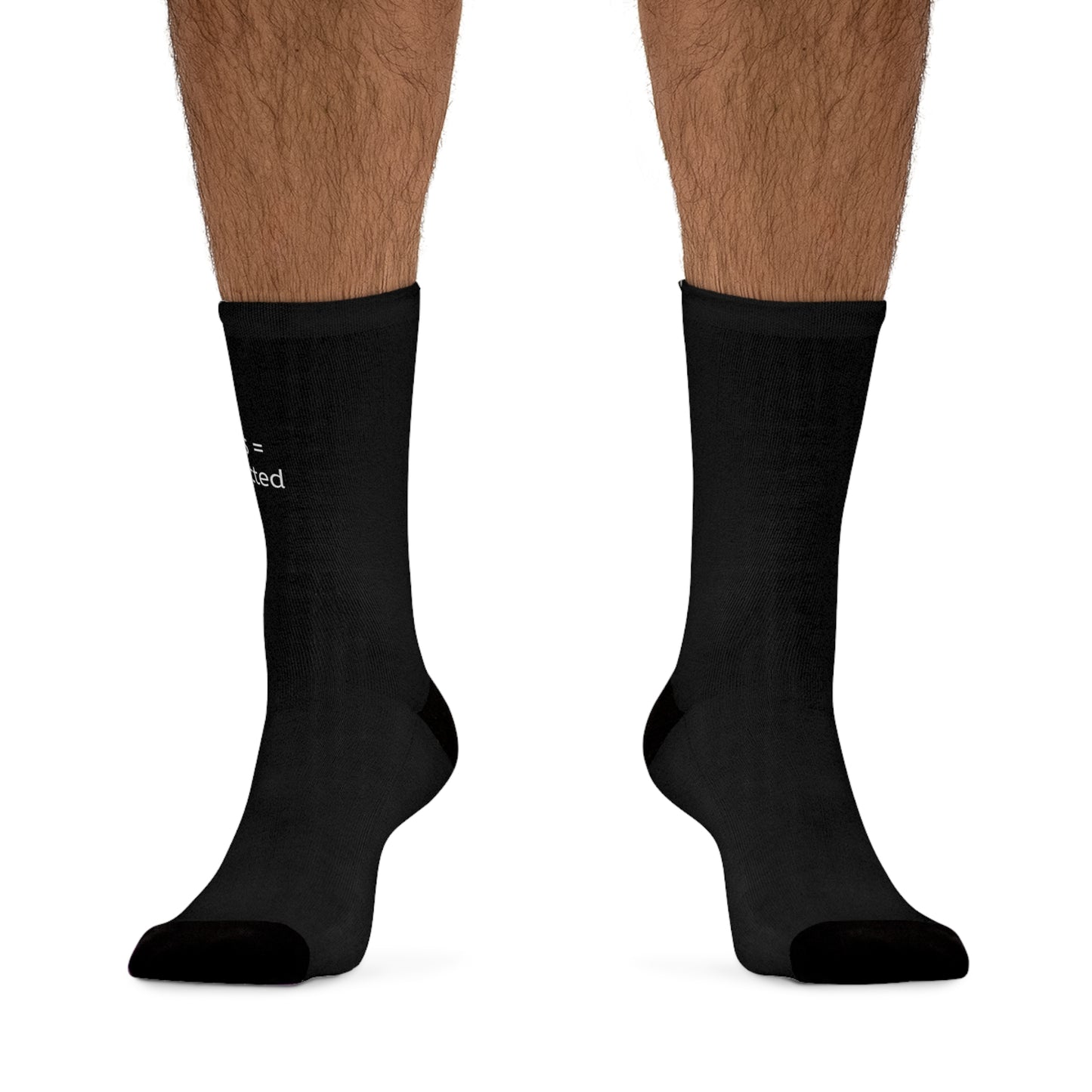Eco-Friendly Inspirational Socks, Recycled Poly Socks for Yoga, Gifts for Her, Sustainable Fashion Accessories, Unique Gift Ideas