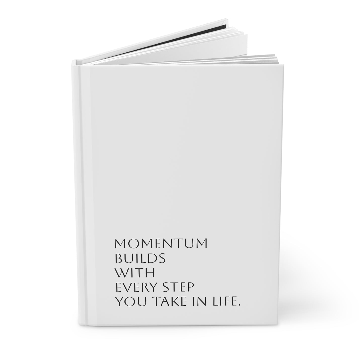 Inspiration Hardcover Journal, Motivational Notebook, Daily Planner, Gift for Writers, Quotes Journal, Life Reflection Book
