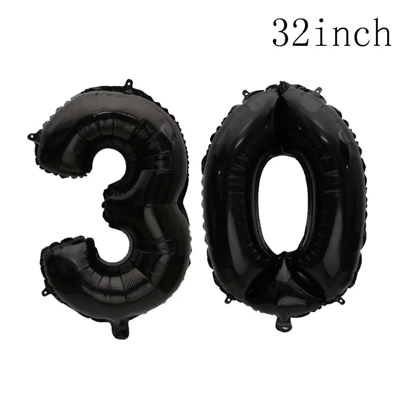 1 16 18 21 30 35 40 50 60 Birthday Photo Booth Frame Kids Adult Birthday Party Decoration Paper Happy Birthday Photo Props Frame