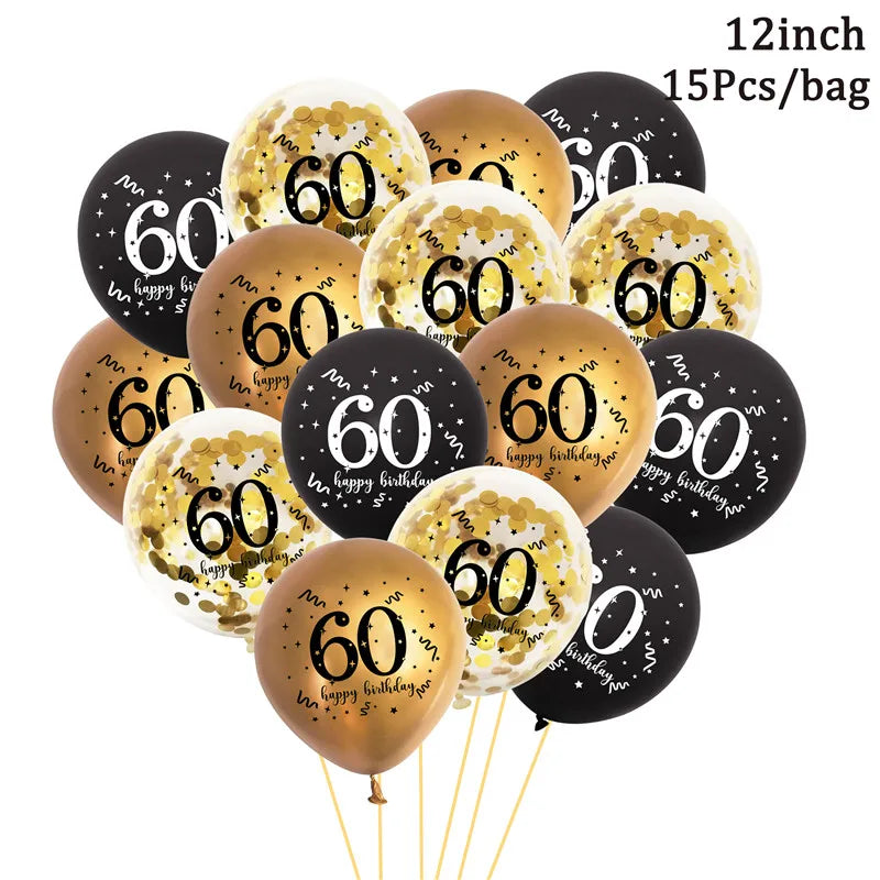 1 16 18 21 30 35 40 50 60 Birthday Photo Booth Frame Kids Adult Birthday Party Decoration Paper Happy Birthday Photo Props Frame