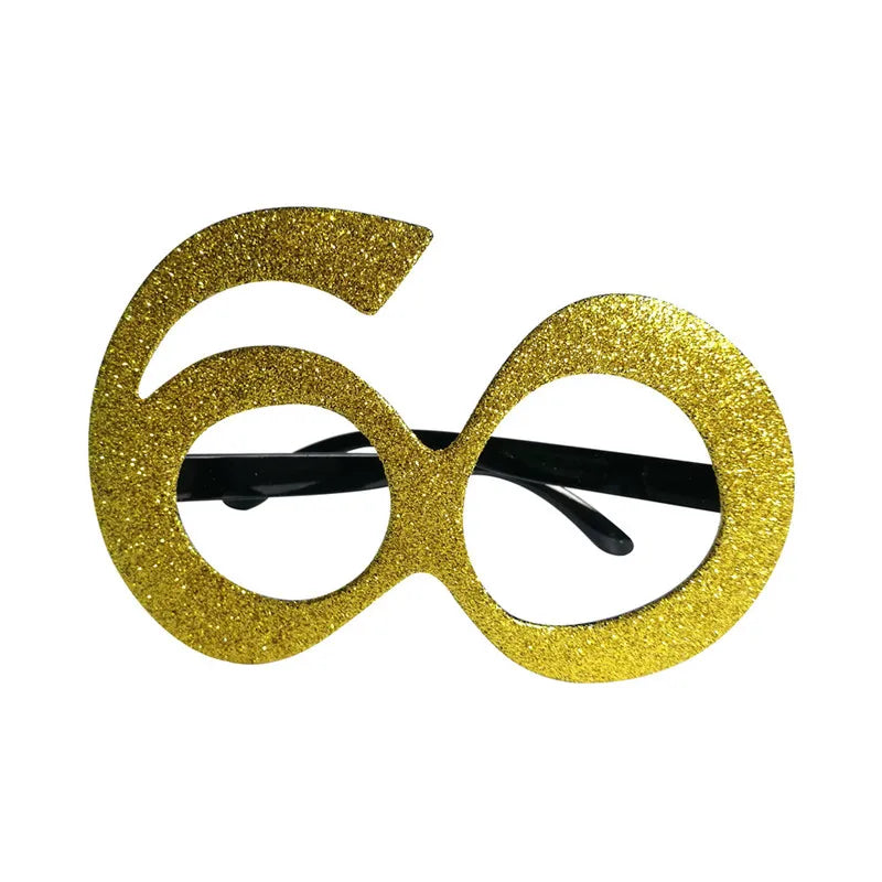 1 16 18 21 30 35 40 50 60 Birthday Photo Booth Frame Kids Adult Birthday Party Decoration Paper Happy Birthday Photo Props Frame
