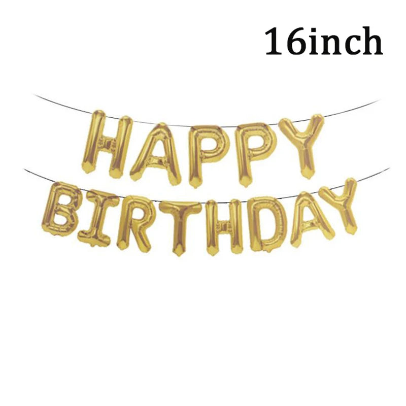 1 16 18 21 30 35 40 50 60 Birthday Photo Booth Frame Kids Adult Birthday Party Decoration Paper Happy Birthday Photo Props Frame