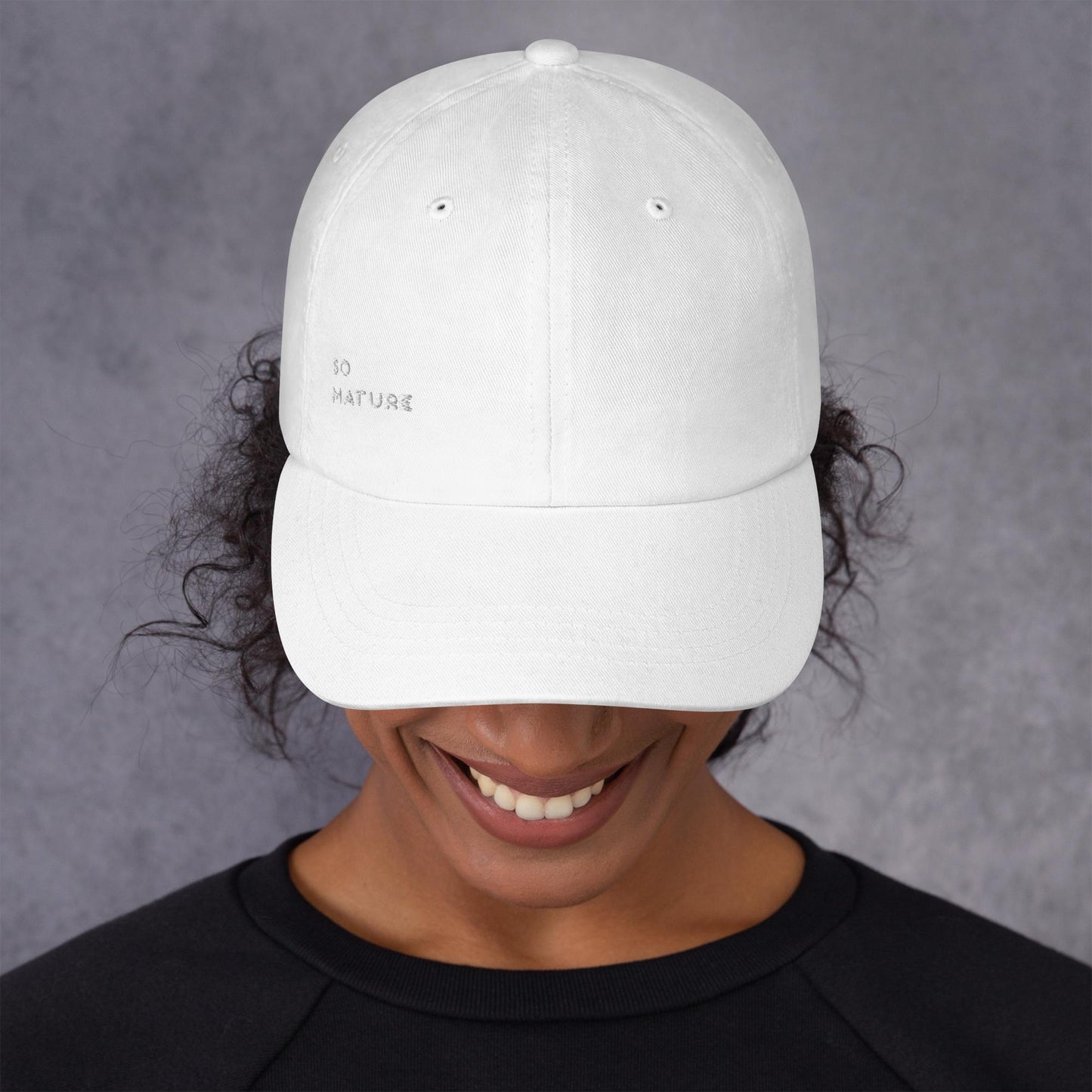 so mature dad hat