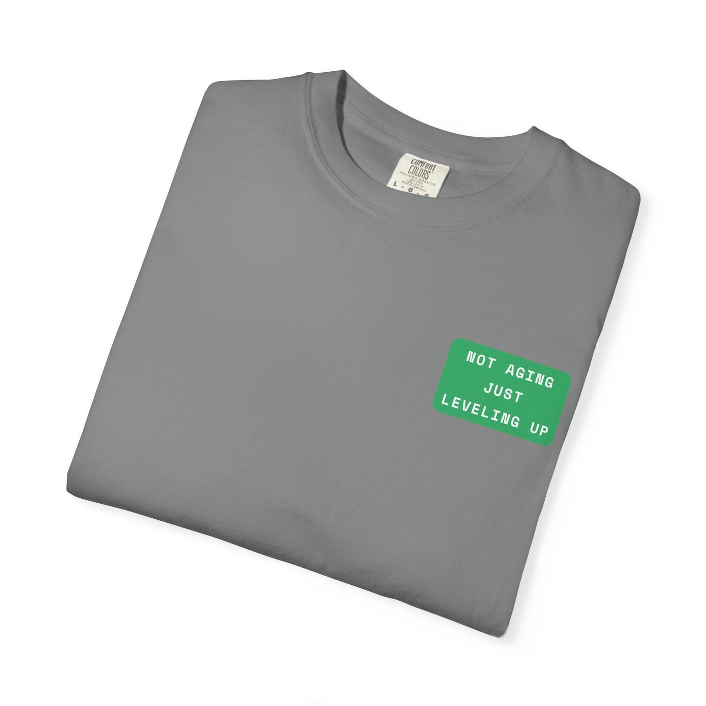 garment-dyed vintage wash t-shirt