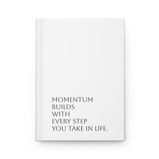 Inspiration Hardcover Journal, Motivational Notebook, Daily Planner, Gift for Writers, Quotes Journal, Life Reflection Book