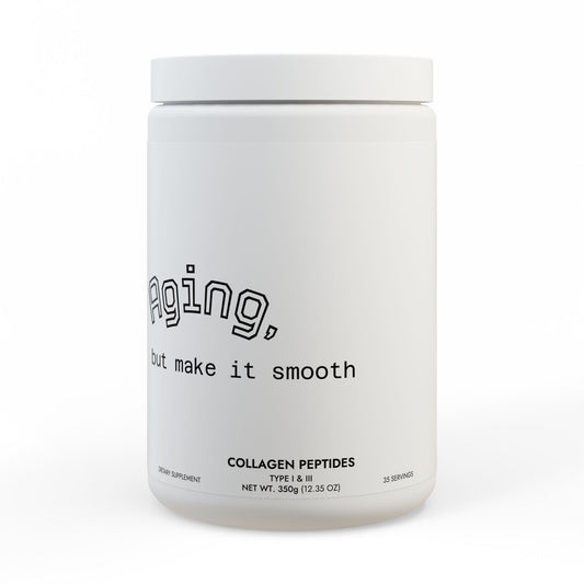Collagen Peptides Type I & III Supplement (350g, 12.3oz)