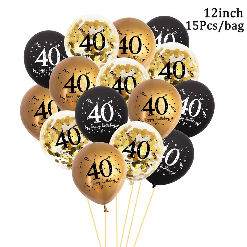 1 16 18 21 30 35 40 50 60 Birthday Photo Booth Frame Kids Adult Birthday Party Decoration Paper Happy Birthday Photo Props Frame