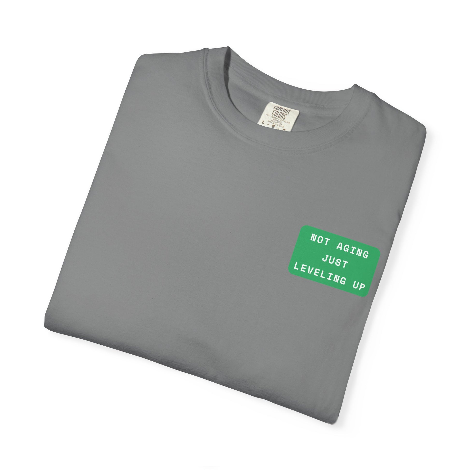 garment-dyed vintage wash t-shirt


